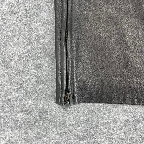 Vintage Italian Leather Skirt Size Medium - Picture 4 of 7